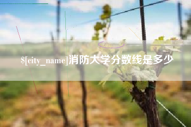 迁西消防大学分数线是多少