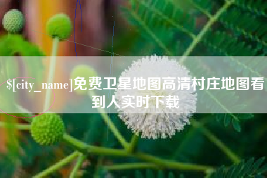 迁西免费卫星地图高清村庄地图看到人实时下载