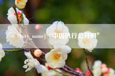 迁西“中国执行公开网”