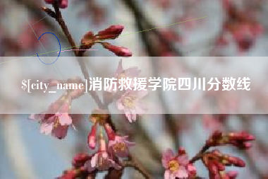 迁西消防救援学院四川分数线