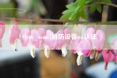 迁西消防设备ccc认证