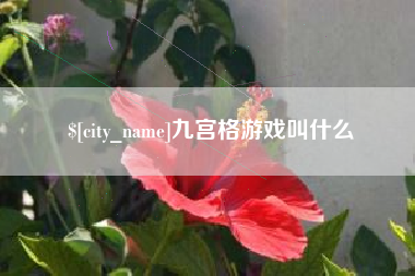 迁西九宫格游戏叫什么