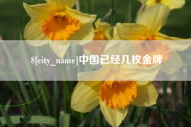 迁西中国已经几枚金牌