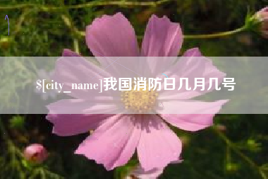 迁西我国消防日几月几号