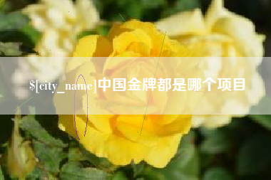 迁西中国金牌都是哪个项目