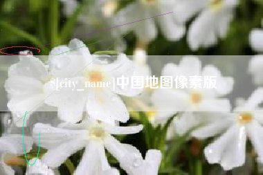 迁西中国地图像素版
