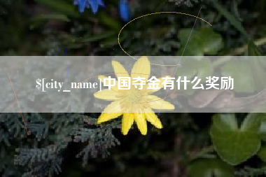 迁西中国夺金有什么奖励