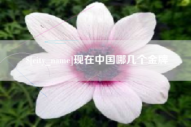 迁西现在中国哪几个金牌