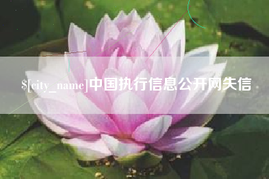 迁西中国执行信息公开网失信